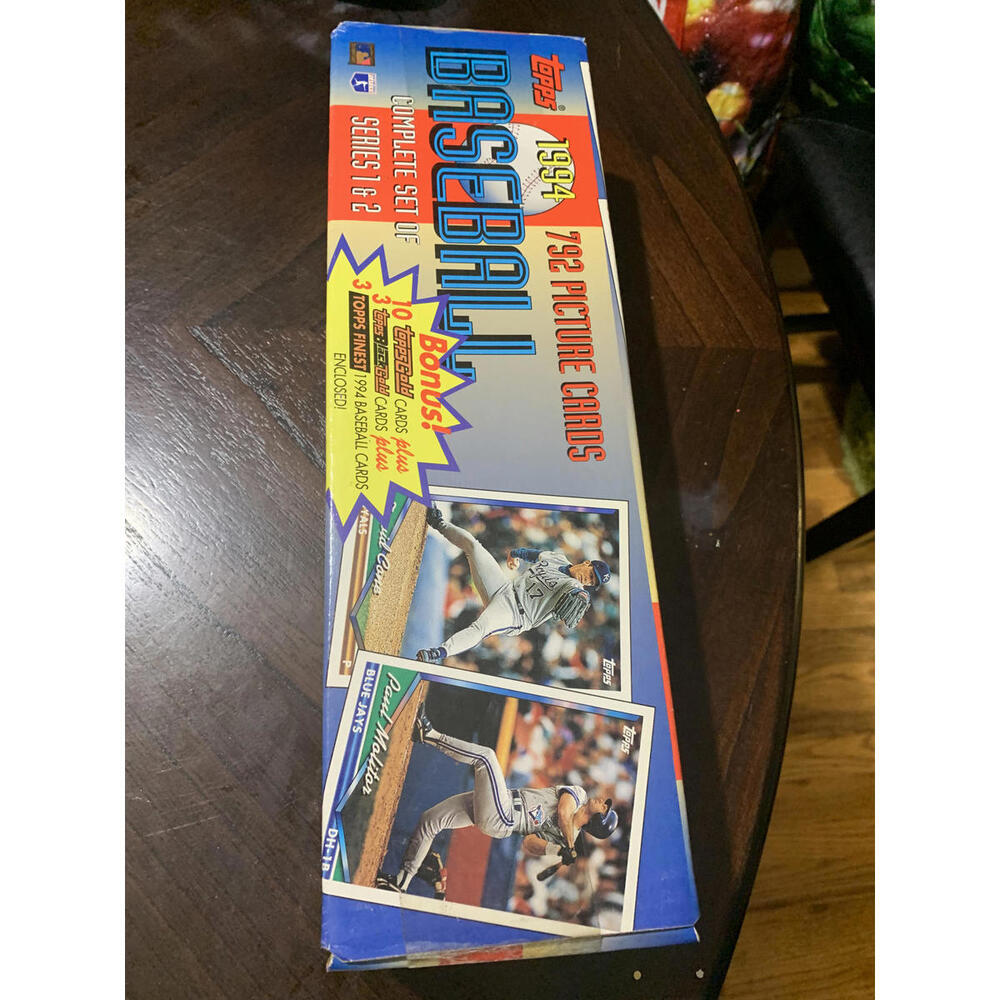 1994 Topps Baseball Complete Set - Series 1 & 2, 792 Cards
